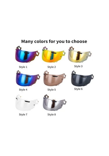 Novahub Arai Rx-7x Kask Lensi Değişimi Style 1 - Yedek Vizör, Uv Ve Çizilmeye Karşı Koruma Style 1