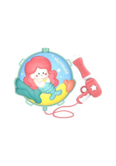 Sırt Çantalı Sırta Takılabilen Pompalı Su Tabancası 2000ml Kapasite - Çok Renkli