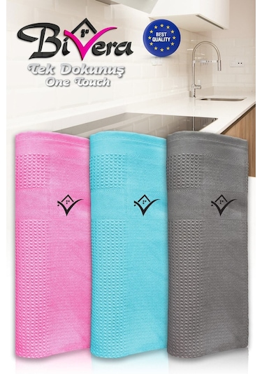 Bivera Mikrofiber Bezi 3'lü 40 x 60 CM