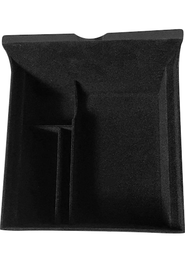 Springsun Tesla 21 Model3/y Araç Merkezi Konsol Organizer Kutusu, Floklu Abs Malzeme, Depolama Ve Düzenleme Fonksiyonu