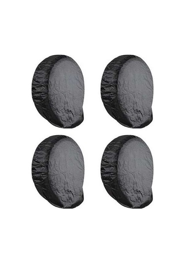 Besthome1 Karavan Ve Kamp Aracı Lastik Kılıfı Uv Koruma, Toz Geçirmez, 4 Lü Set, 73cm Çap 27-29 İnç