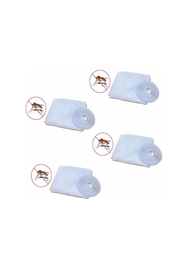 4 Adet Pencere Sinekliği Pratik Tül Sineklik 75 X 125 Cm