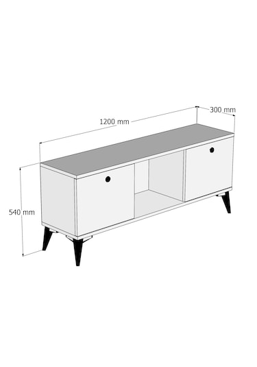 Ferniso Mobilya 120 Cm Tv Ünitesi Beyaz