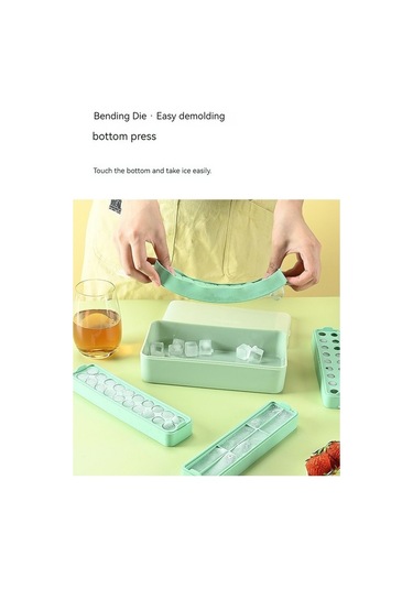 Dinosaurs Kitchenware Silikon Buz Küpü Kalıbı, Buz Kutusu Buz Küpü Tepsisi Dıy Buz Makinesi 23 X 6 X 15 Cm. Ahşap