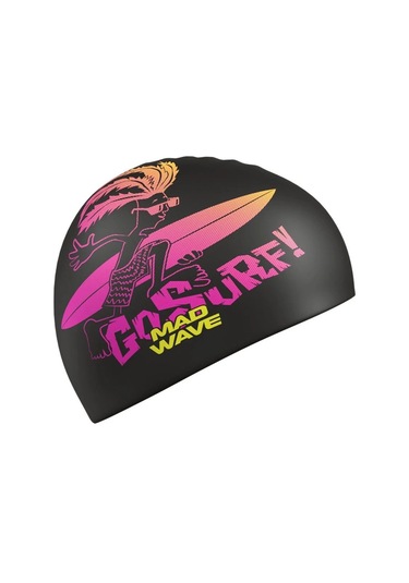 Mad Wave Genç Silikon Bone Surfer, Siyah Çok Renkli