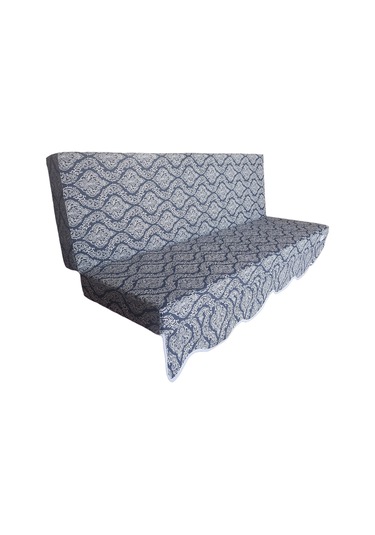 Mirzade Elit Salıncak Minderi Su İtici Kumaş Gri Sünger Fermuarlı Set-prm 015681 V003