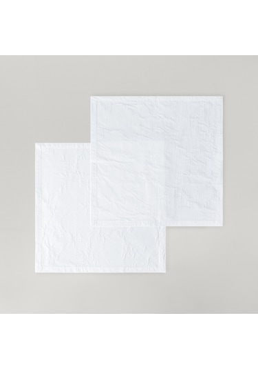 Linens Lemerdy 45x45 Cm 2'li Peçete Beyaz Beyaz