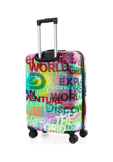 Ççs Dl13ha Trolley Orta Boy Valiz Karışık Karışık Çok Renkli