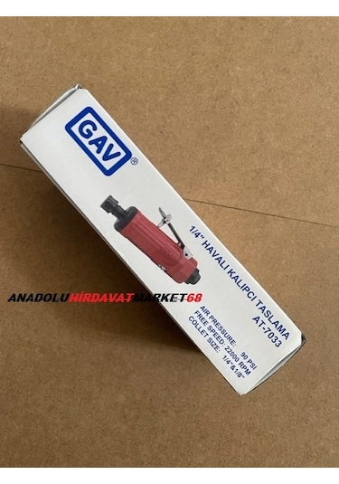 Gav Havalı Gravür Matkap Havalı Kalıpçı Taşlama Vızvız 1/4 Pro