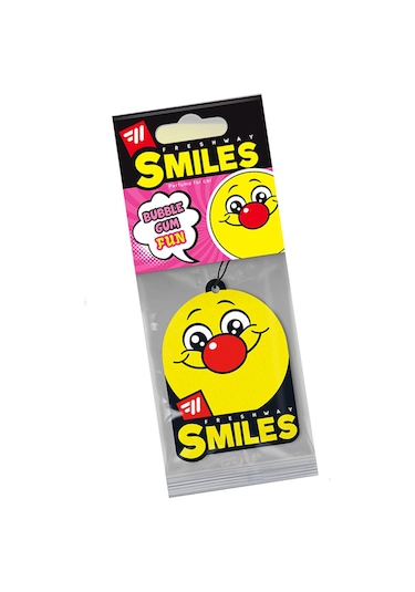 Fresh Way Dry Smile Kağıt Asma Koku Bubble Gum