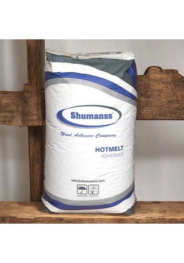 Shumanss Düz Kenar Bantlama Hotmelt Tutkalı Sarı Şeffaf 20kg Torba