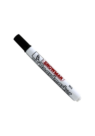 Snowman Tahta Kalemi Siyah Tekli