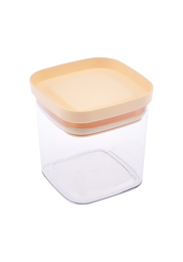 Emsan Arya 8'li Saklama Kabı Kare Sarı