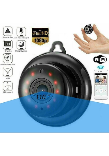 Folinda 1080p Full Hd Wifi Güvenlik Kamerası, Gece Görüşü, Dışarı/içeri Kullanıma Uygun, Akıllı Ev İzleme Kamera V380