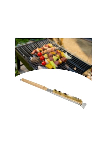 Suntek Pizza Fırın Fırçası Çıkarılabilir Taşı Kamplar C