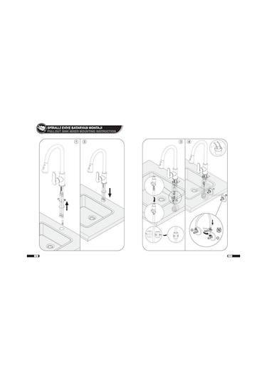Eca Quadrille Tek Gövde Mutfak Eviye Bataryası 102108488 Eca