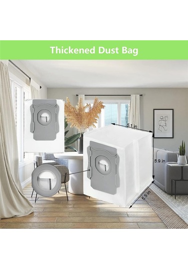 Xiaaokeji İrobot Roomba Elektrikli Süpürge Filtre Yan Fırça Paspas Bezi Toz Torbası