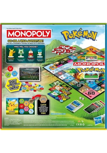 Monopoly Pokemon İngilizce