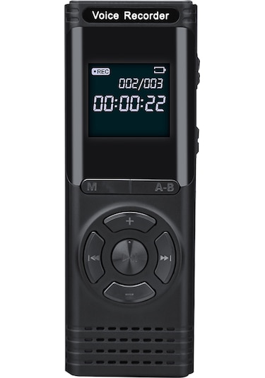 Singree "4gb Hafızalı 72 Saat Kayıt Yapabilen Ses Kontrollü Mp3/wav Çalar Ve Kaydedici"