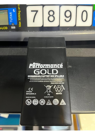 Terazi Akü 2v 8ah Hana Hs-5500