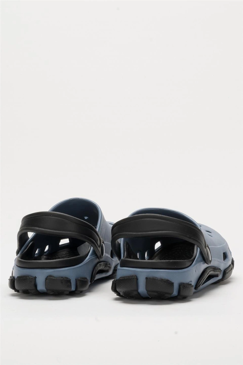 Unisex Çift Tabanlı Ortopedik Hemşire Doktor Aşçı Laboratuvar Deniz Havuz Terliği Sandalet Turkuaz - Siyah Turkuaz - Siyah