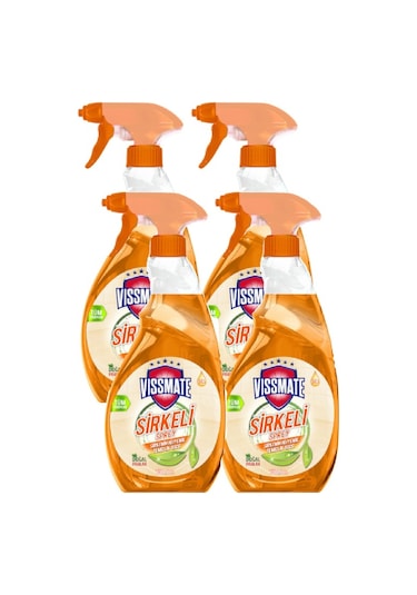 Vissmate Sirkeli Yüzey Temizleyici 4 x 750 ML
