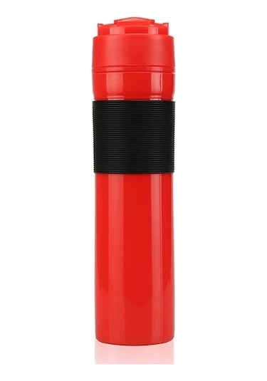 Metabagua Sant Kuee Pin Taşınabilir Pres Pot Açık El Demlenmiş Kahve Filtreli Fincan Amerikan Cezve, C U8h55w Siyah