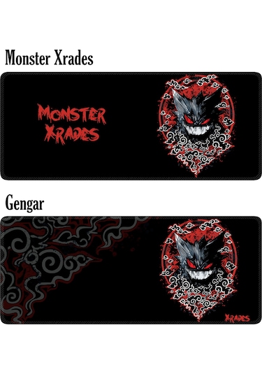 Xrades 24 Model Mouse Pad 70X30 - 90X40 Gaming Oyuncu Mousepad