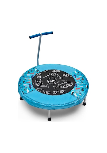 Plum Sesli Trambolin - Ocean Çok Renkli