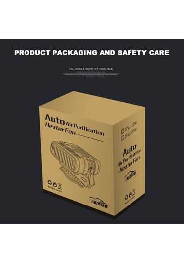 Dancemonkey 12v Araba Isıtıcı, Ön Cam Buz Çözme, İç Isıtma Fanı, Otomobil İç İklima Cihazı