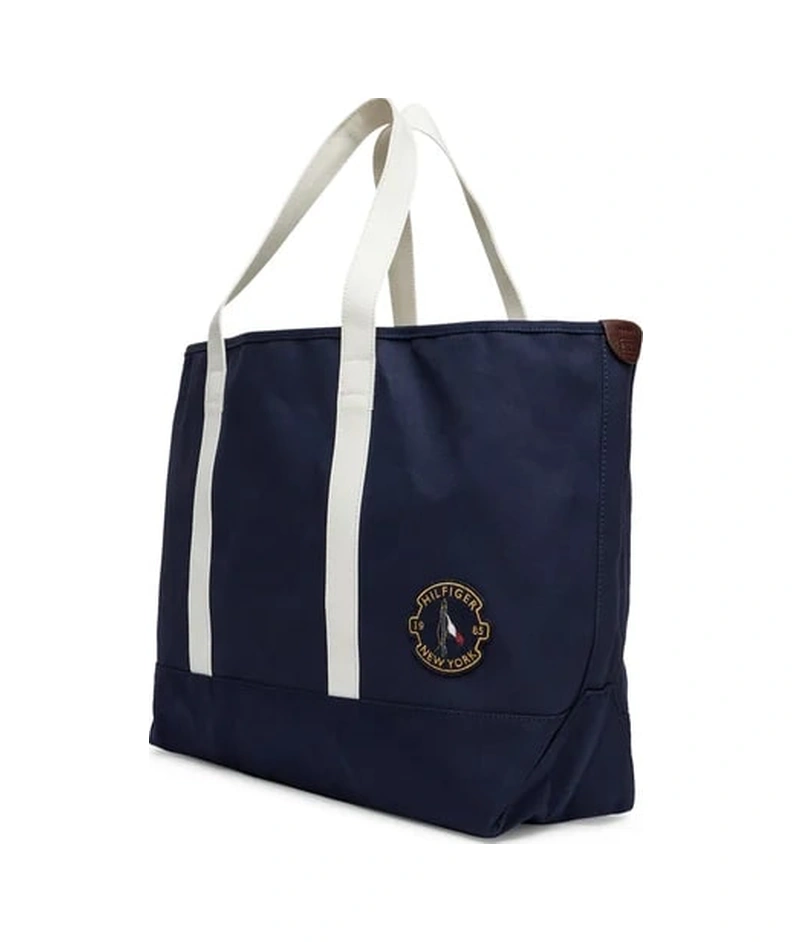 Tommy Hilfiger Kadın El Çantası Am0am13557c7g Mavı