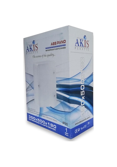 Akiş Akab-350190 Opak Kapaklı Abs Plastik Elektrik Panosu (35X50X19 Cm)