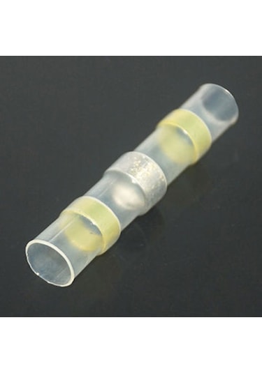 Asafe Isı Büzüşmeli, Kendinden Lehimli, Izole Konnektör 6Mm Için