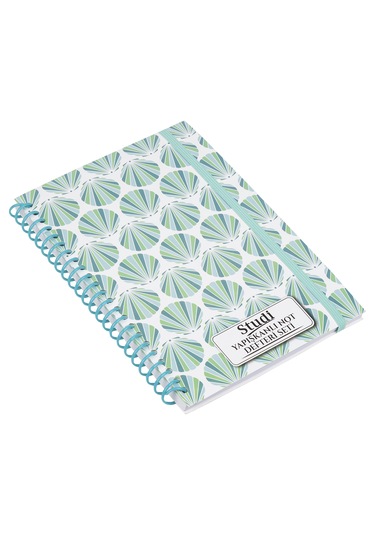 Yapışkanlı Not Defteri Seti - İnci Kabuğu Desen