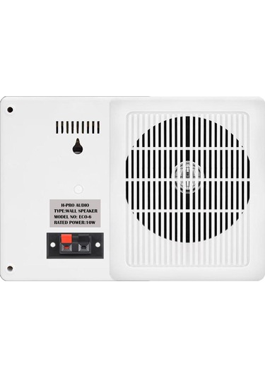 Nwork Wall Eco-6 Sütun Hoparlör 16cm 10 Watt Trafolu Beyaz 1 Adet