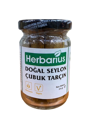 Herbarius Doğal Seylon Çubuk Tarçın 24 G