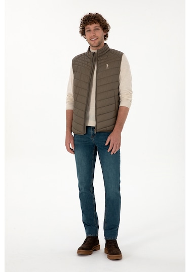 U.s. Polo Assn. Erkek Vizon Yelek Dokuma 50312012-vr052 Vizon U.s. Polo Assn. Erkek Vizon Yelek Dokuma 50312012-vr052 Vizon