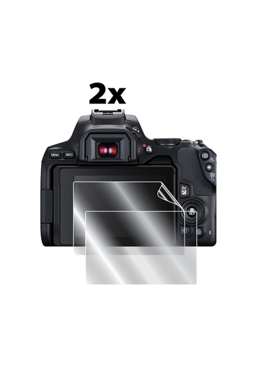 IPG CANON EOS 250D - EOS Rebel SL3 Dijital SLR Kamera Ekran Koruyucu (2 Adet)