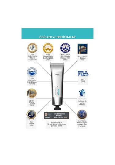 Ferahlık Etkili Beyazlatıcı Bitkisel Diş Macunu Kundal Whitening Toothpaste Set 150g 5 Adet