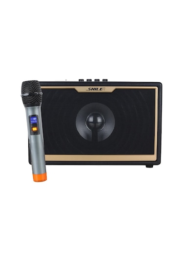 Shile Sd-1 El Mikrofonlu Kumandalı Usb/sd/bt Portatif Hoparlör