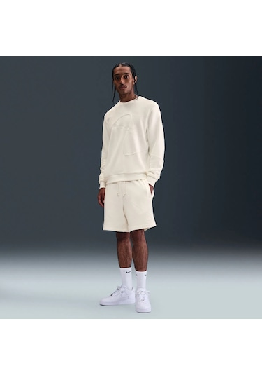 Nike Giannis Sı Fleece 8" Short Erkek Bej Şort-sportxstore Bej