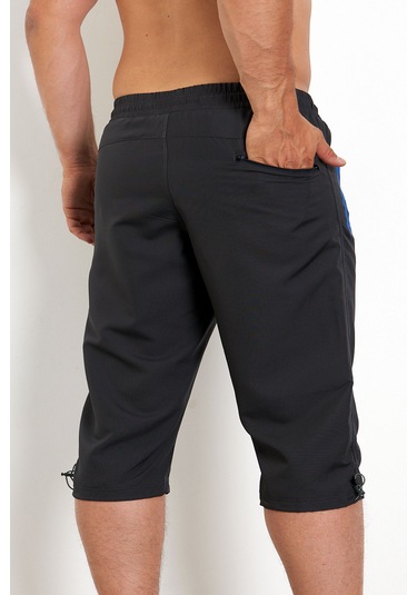 Enricoferry Erk Antrasit Hızlı Kuruyan Büyük Beden Kapri Edy2524b Antrasit