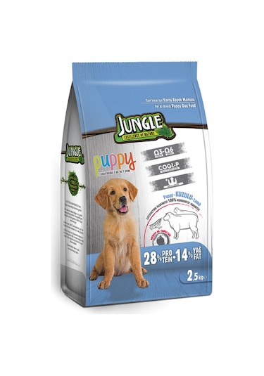Jungle Kuzu Etli Yavru Köpek Maması 2500 G