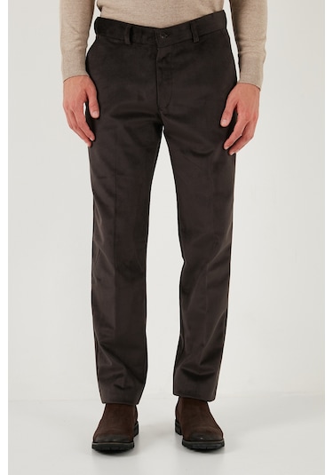 Buratti Normal Bel Regular Fit Düz Paça Erkek Kadife Pantolon 645Merlin Kahve Buratti Normal Bel Regular Fit Düz Paça Erkek Kadife Pantolon 645Merlin Kahve