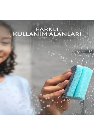 Vileda 2 Paket 3lü Pro Clean Düz Bulaşık Süngeri Vld0000000461