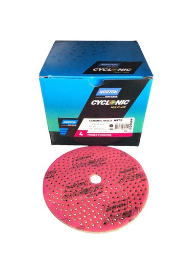 Norton Cyclonic Fusya 4 150mm Daire Zımpara A975 1adet