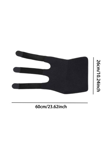 Suntek Buzağı Brace Yırtık Kas Desteği Erkekler Siyah-60x26cm Siyah 60x26cm Çok Renkli