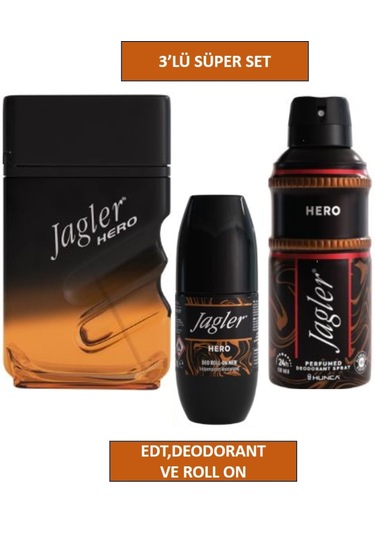 Hero Edt Energy 90 Ml+ Erkek Deodorant 150 Ml+ Roll-on Erkek 50 Ml Fresh