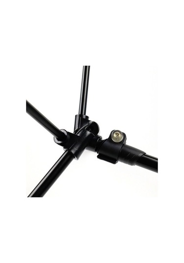 Ambition Teleskopik Destek Ayağı İle İyi Açık Katlanır Sandalye, Siyah