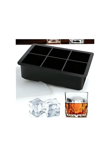 6&amp Apos Lı Xl Küp Şeklinde Silikon Kolay Çıkabilen Buz Kalıbı Çok Renkli